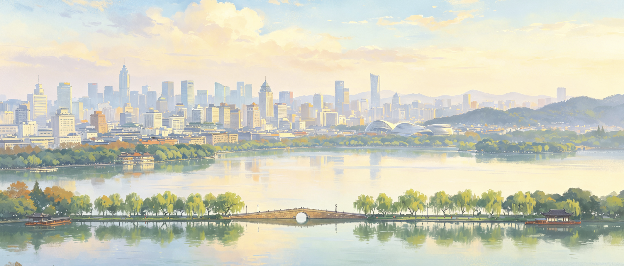 Hangzhou-Hangzhou is a classic scenic water city in Zheji...-China Travel Guides-Whaletu