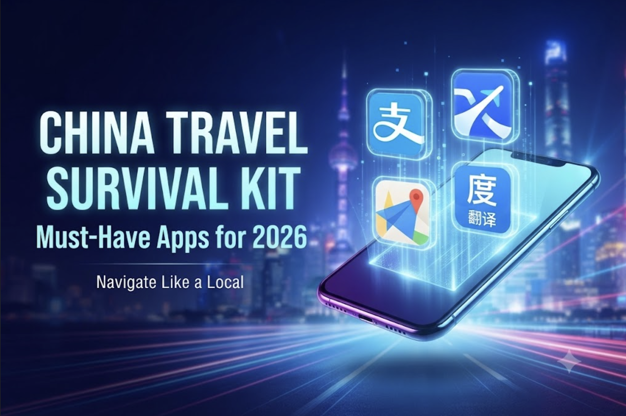 China Travel Survival Kit: Must-Have Apps to Navigate Like a Local (2026 Edition)-China Travel Guides-Whaletu